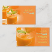 Prefectief vers wortelsap visitekaartje (Voorkant / Achterkant)