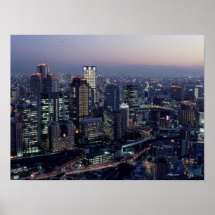 Prefectuur Osaka Poster
