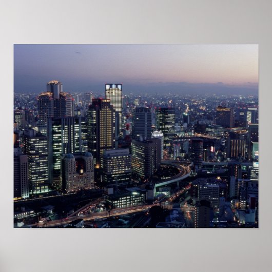 Prefectuur Osaka Poster (Voorkant)