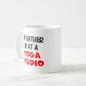 préférez le yoga studio tasse à café (Devant gauche)