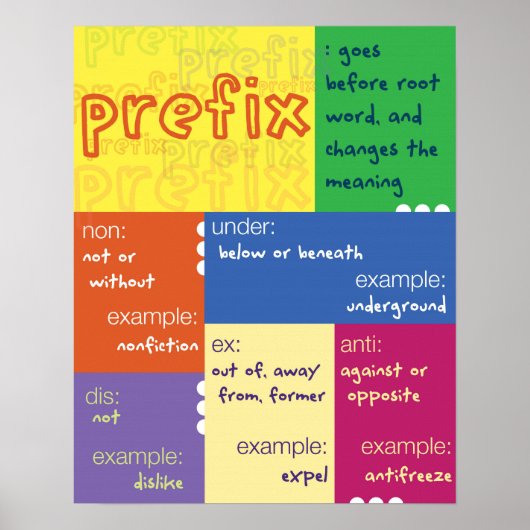 Prefix Classroom Poster (Voorkant)