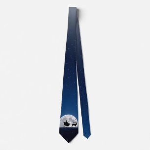 Preflight - Heren Custom Kerst Kraag Stropdas