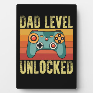 Pregnancy Announcement Dad Level Unlocked New Dad Fotoplaat