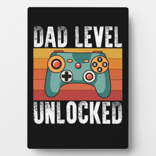 Pregnancy Announcement Dad Level Unlocked New Dad Fotoplaat