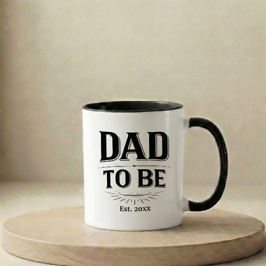 Pregnancy Announcement Gift Dad To Be Mug