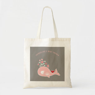 Pregnant rose maman baleine fille Baby shower sac