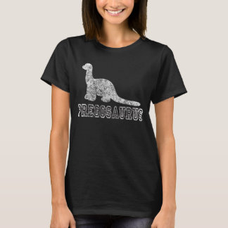 Pregosaurus Cute Zwangerschap Aankondiging t-shirt