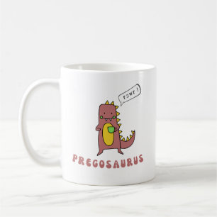 Pregosaurus mok, Gift voor binnenkort mam Koffiemok
