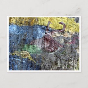 prehistoria mural briefkaart
