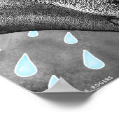 Prehistoric Portraits Poster - Black and White (Coin)