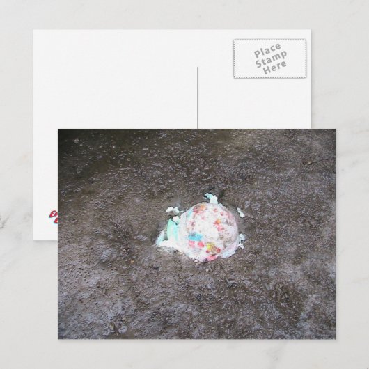 Prehistorisch Briefkaart (Voorkant / Achterkant)