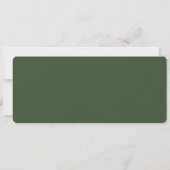 Prehistorisch Oerwoud T-rex Dinosaur Thema Verjaar Kaart (Achterkant)