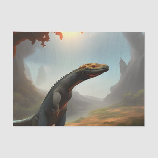 Prehistorisch Tissuepapier (Voorkant)