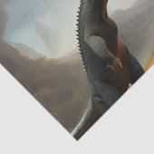 Prehistorisch Tissuepapier (Detail)