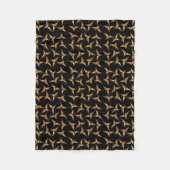 Prehistorisch vliegend Pterodactyl Fleece Blanket (Voorkant)