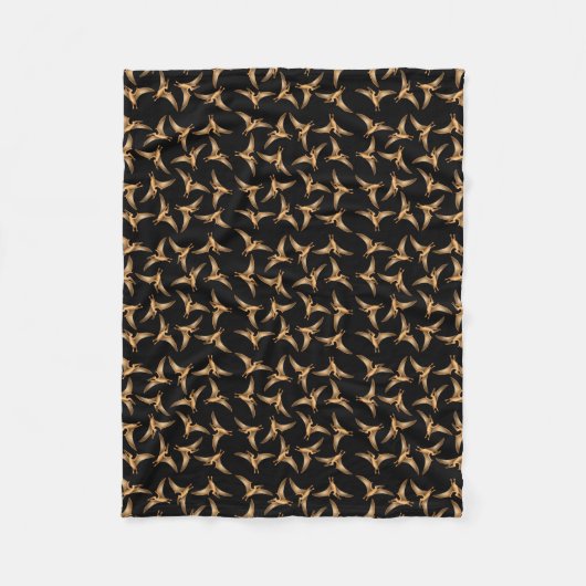 Prehistorisch vliegend Pterodactyl Fleece Blanket (Voorkant)