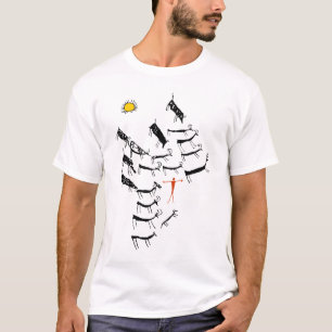 Prehistorische deers uit Valcamonica T-shirt