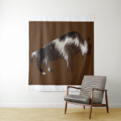 Prehistorische dieren — Drijfstier Wandkleed (In situ)