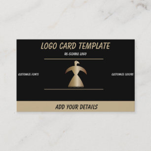 Prehistorische dieren Phoenix Bird Visitekaartje