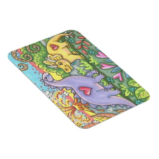 PREHISTORISCHE DINOSAURUS VALENTIJN MAGNEET (Rechterzijde)