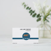 Prehistorische Logo van de Moose Visitekaartje (Staand voorkant)