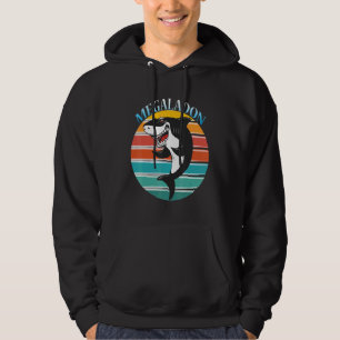 Prehistorische moordenaar Shark Megalodon Cute Meg Hoodie