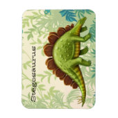 Prehistorische Stegosaurus Dinosaur Magnet Magneet (Verticaal)