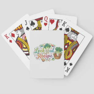 Prei-gerecht Recept – Grappig Groente-spreekwoord Pokerkaarten