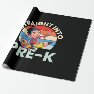 Prekleuterschool direct in kleuterschool cadeaupapier