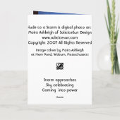 Prelude aan een Storm Kaart (Achterkant)