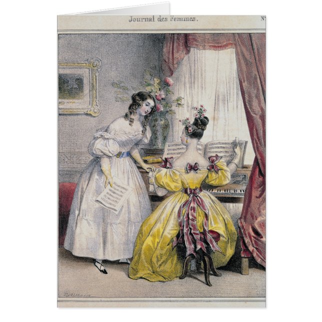 Prélude, de "DES Femmes de journal", 1830-48 (Devant)