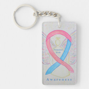 Premature Sleutelhanger voor Awareness Ribbon