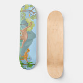 Premie op het eiland Dinosaur Skateboard (Voorkant)