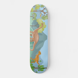 Premie op het eiland Dinosaur Skateboard