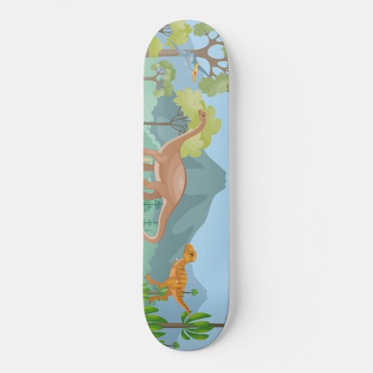 Premie op het eiland Dinosaur Skateboard (Voorkant)
