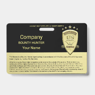 Premiejager Agent Badge