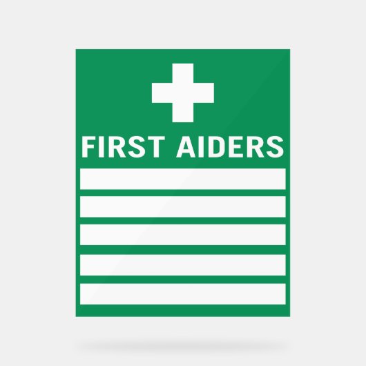 Premier Aider (Recto)