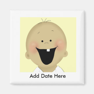 Premier aimant pour dents