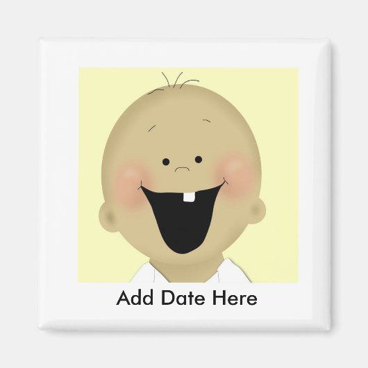 Premier aimant pour dents (Devant)