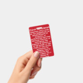 Premier amendement Passe-Presse Badge (À main)