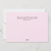 Premier anniversaire 4 photo Collage Carte de nais (Dos)