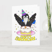 PREMIER ANNIVERSAIRE Carte de voeux par Nicole Jan (Devant)
