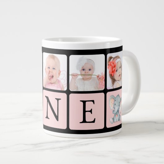 Premier anniversaire de café Mug (Devant droit)