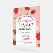 Premier anniversaire de fraise Berry (Angle)