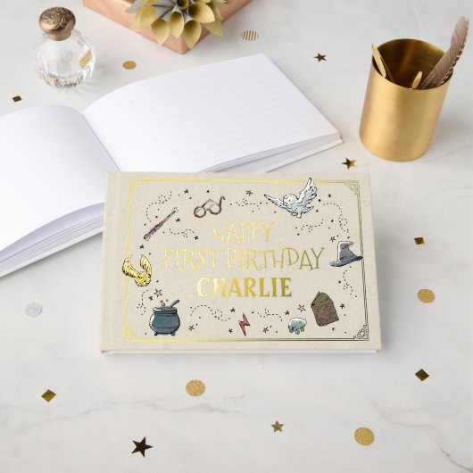 Premier Anniversaire de Harry Potter (Recto ouvert)