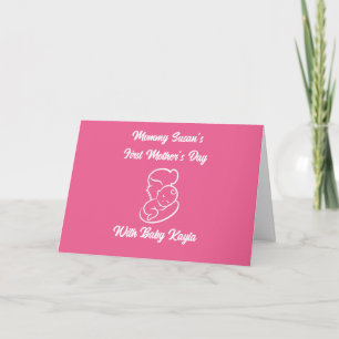 PREMIER ANNIVERSAIRE DE MAMAN CARTE DE FETE DES ME