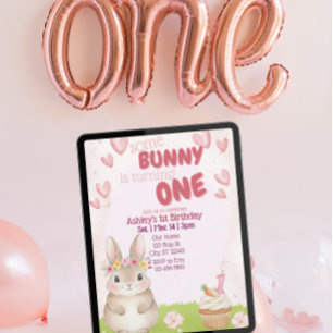 Premier anniversaire de Some Bunny, Invitation ros