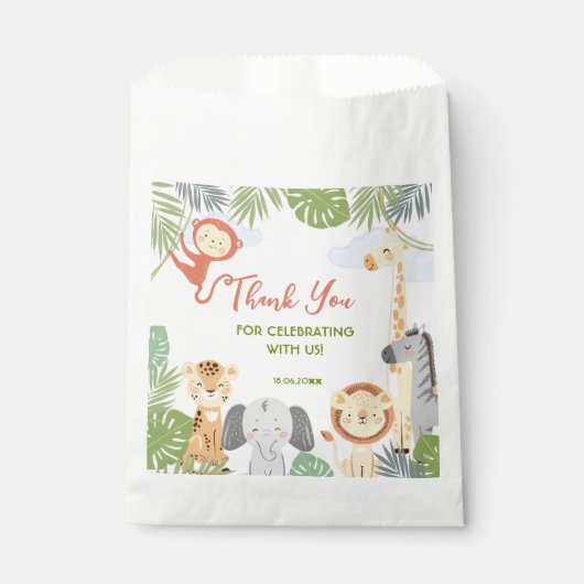 Premier anniversaire Favoriser les sacs avec des a (Devant)