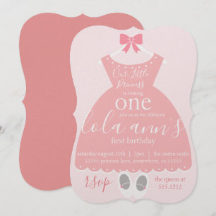 PREMIER ANNIVERSAIRE INVITATION