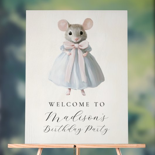 Premier Anniversaire Mouse Whimsical Victorian Ann (Neutre)